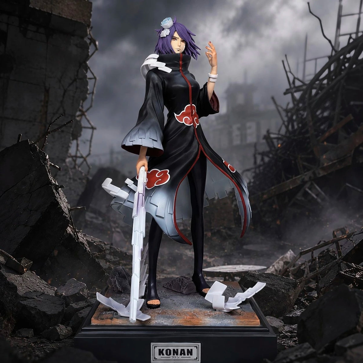 Konan Anime PVC Figure 33 cm – Desktop Collectible Statue - AniLoot AniLoot Konan Anime PVC Figure 33 cm – Desktop Collectible Statue