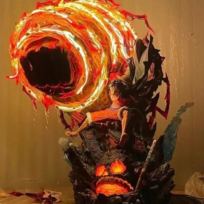 One Piece Luffy Gear 3 PVC Figure With LED Statue - AniLoot AniLoot One Piece Luffy Gear 3 PVC Figure With LED Statue