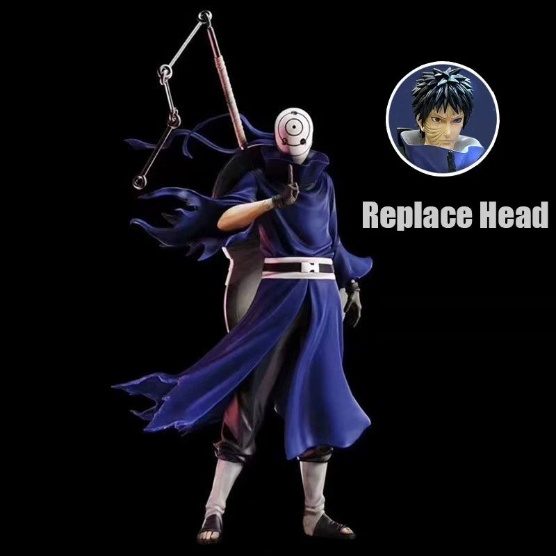 35 cm Uchiha Obito PVC Figure with Giant Wave Base - AniLoot AniLoot 35 cm Uchiha Obito PVC Figure with Giant Wave Base