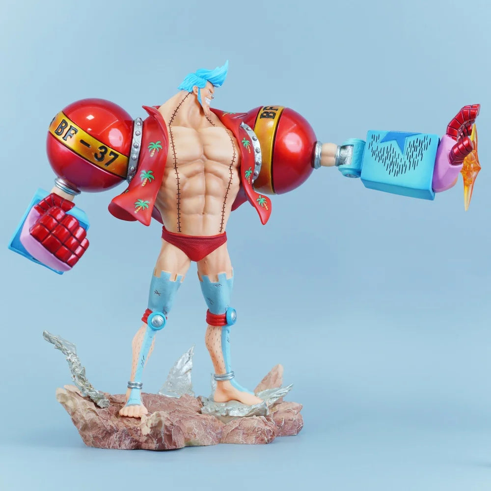 Franky Anime Figure PVC Statue 28.5 cm Collectible Model - AniLoot AniLoot Franky Anime Figure PVC Statue 28.5 cm Collectible Model