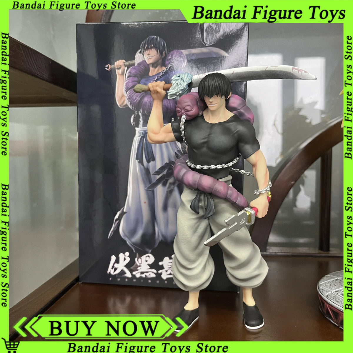 Fushiguro Toji PVC Figure Model – 21cm Anime Collectible - AniLoot AniLoot Fushiguro Toji PVC Figure Model – 21cm Anime Collectible
