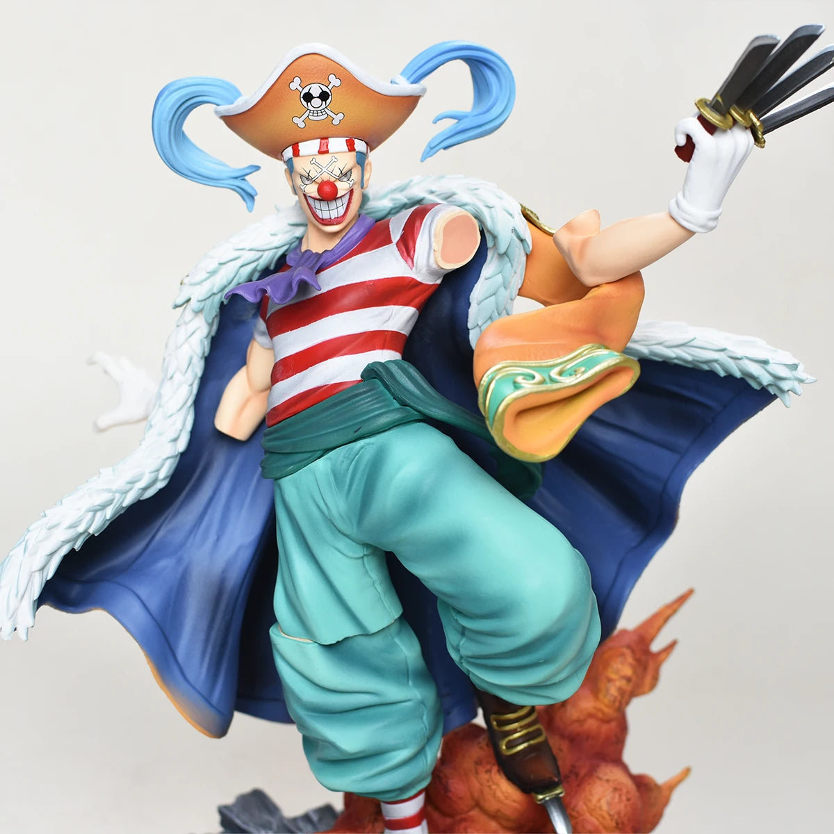 One Piece Buggy PVC Figure 25 cm Anime Collectible - AniLoot AniLoot One Piece Buggy PVC Figure 25 cm Anime Collectible