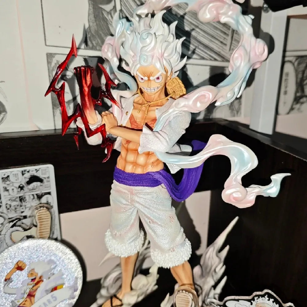25 cm Gear 5 Luffy PVC Anime Figure Collectible Statue - AniLoot AniLoot 25 cm Gear 5 Luffy PVC Anime Figure Collectible Statue