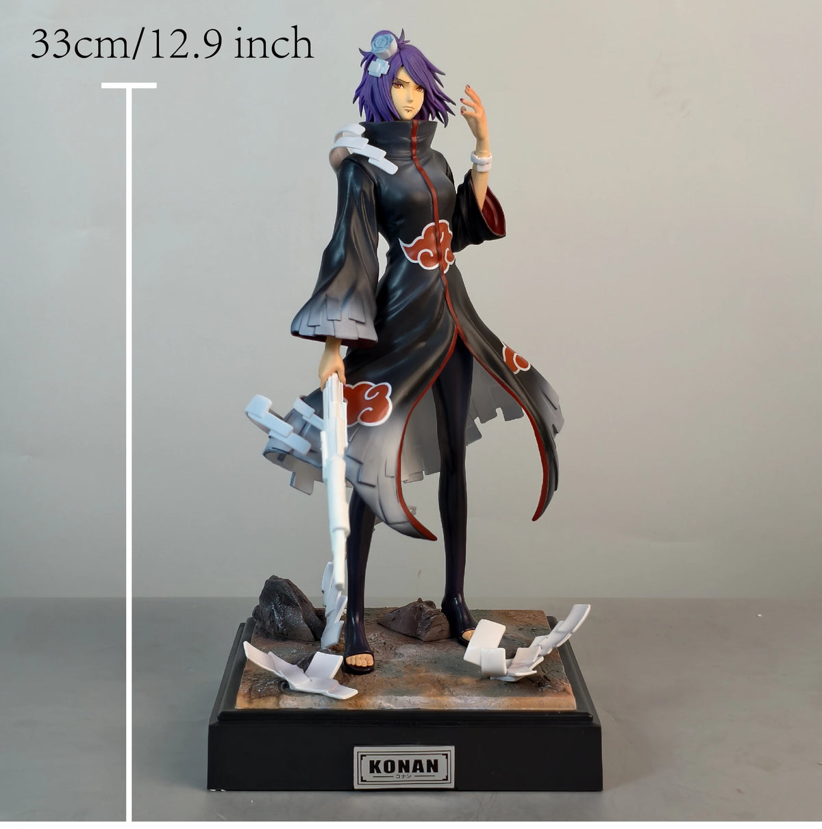Konan Anime PVC Figure 33 cm – Desktop Collectible Statue - AniLoot AniLoot Konan Anime PVC Figure 33 cm – Desktop Collectible Statue
