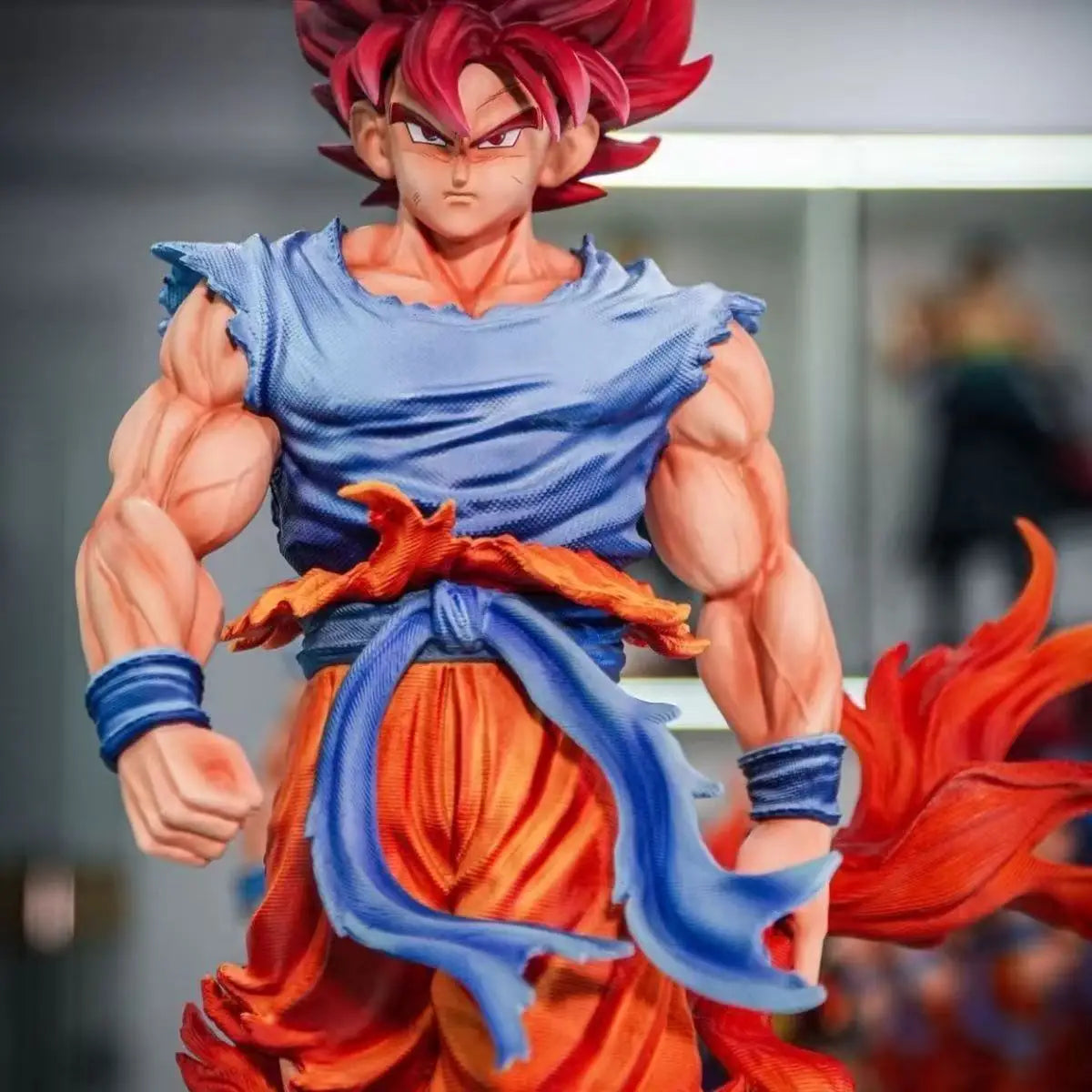Super Saiyan Goku PVC Figure With LED Display Base - AniLoot AniLoot Super Saiyan Goku PVC Figure With LED Display Base