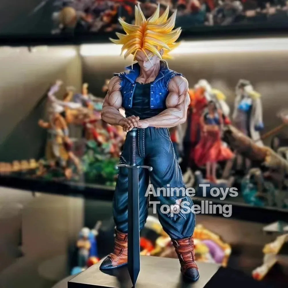 Trunks Anime PVC Figure 25 cm Collectible Statue Model - AniLoot AniLoot Trunks Anime PVC Figure 25 cm Collectible Statue Model