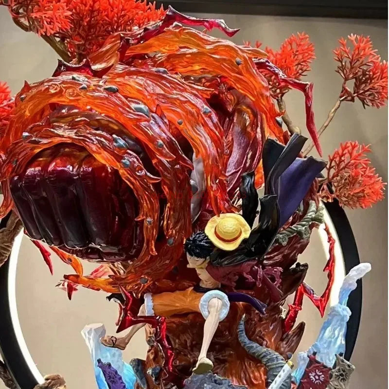 One Piece Luffy Gear 3 PVC Figure With LED Statue - AniLoot AniLoot One Piece Luffy Gear 3 PVC Figure With LED Statue