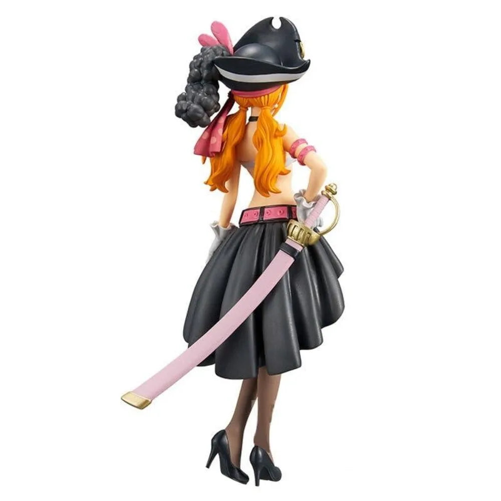 Nami Black Dress Anime Figure 19 cm PVC Collectible - AniLoot AniLoot Nami Black Dress Anime Figure 19 cm PVC Collectible