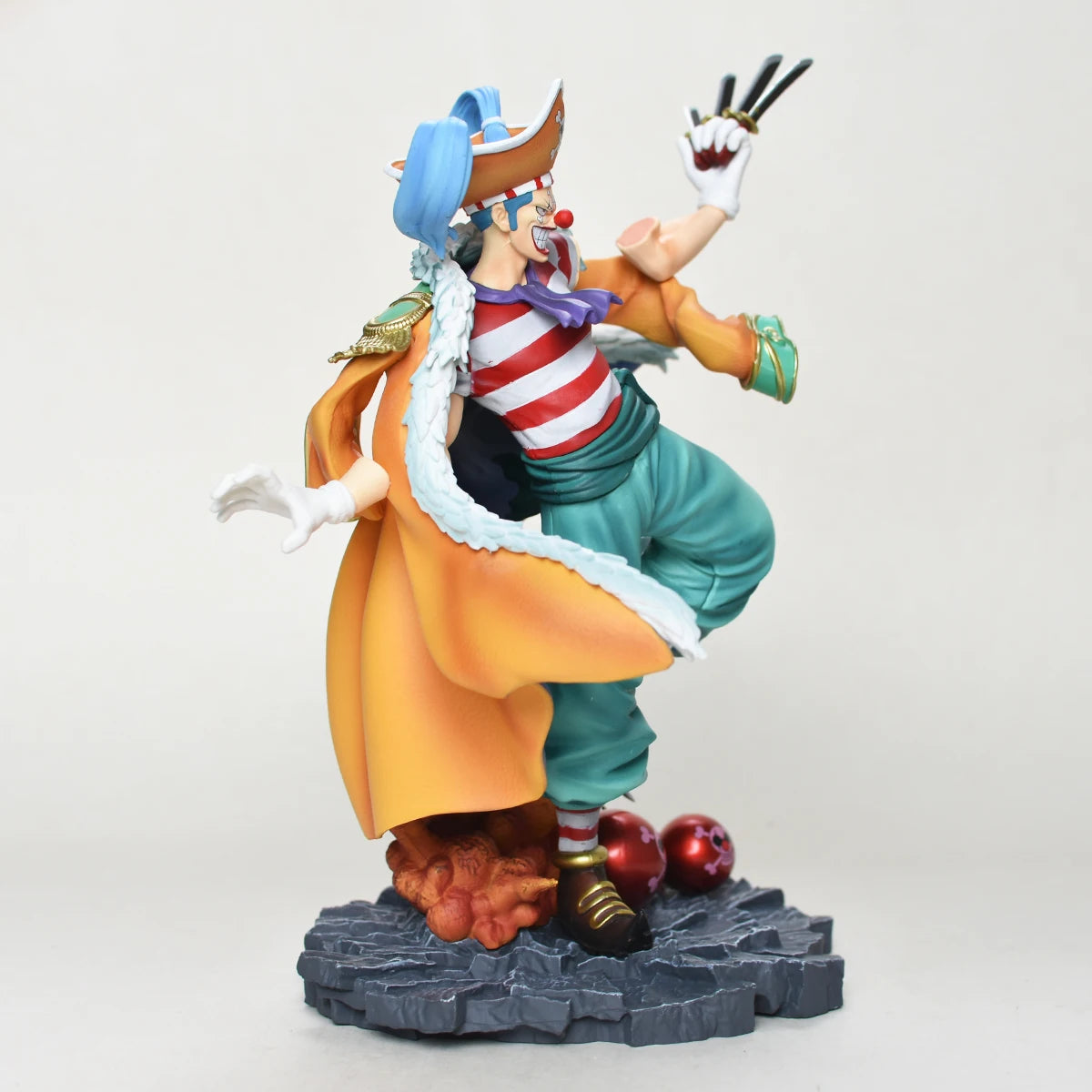 One Piece Buggy PVC Figure 25 cm Anime Collectible - AniLoot AniLoot One Piece Buggy PVC Figure 25 cm Anime Collectible