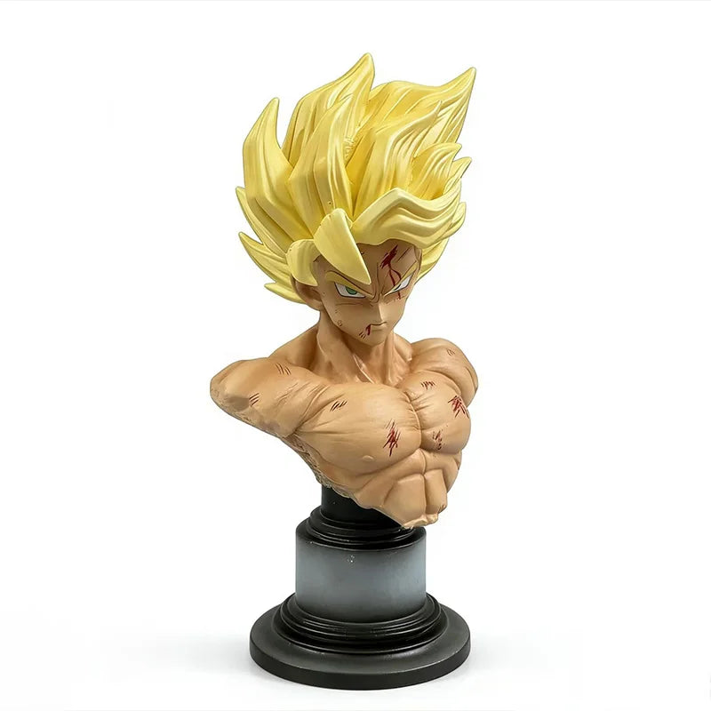 Super Saiyan Goku Figure With LED Base And Swap Heads - AniLoot AniLoot Super Saiyan Goku Figure With LED Base And Swap Heads