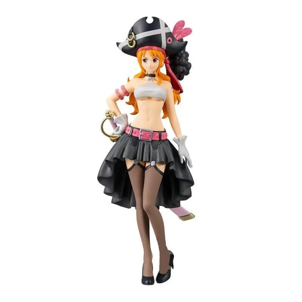 Nami Black Dress Anime Figure 19 cm PVC Collectible - AniLoot AniLoot Nami Black Dress Anime Figure 19 cm PVC Collectible