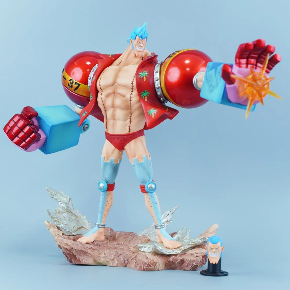 Franky Anime Figure PVC Statue 28.5 cm Collectible Model - AniLoot AniLoot Franky Anime Figure PVC Statue 28.5 cm Collectible Model
