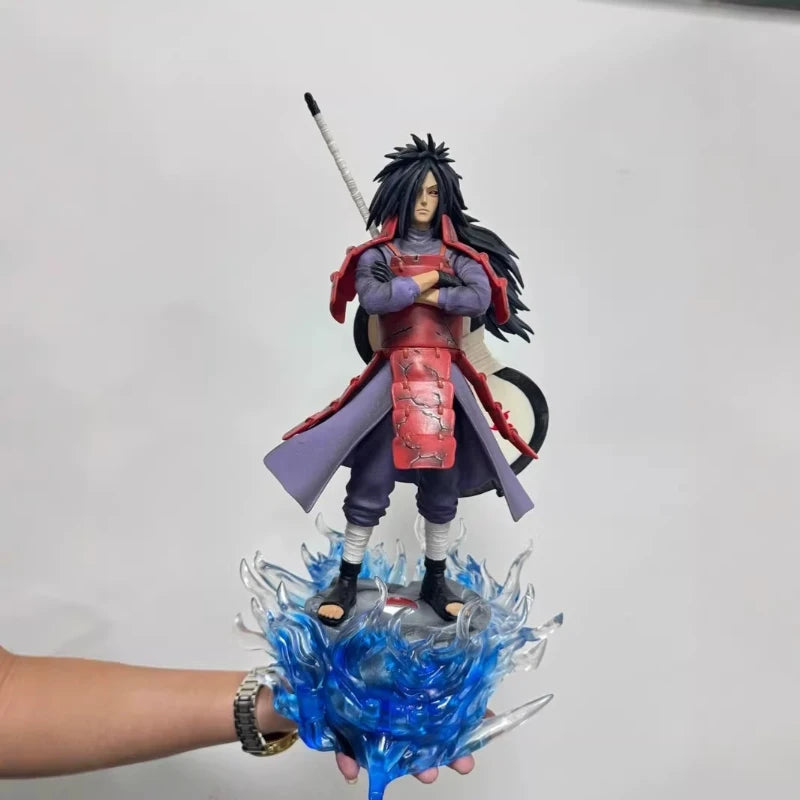 Anime Uchiha Madara PVC Light-Up Gatekeeper Figure - AniLoot AniLoot Anime Uchiha Madara PVC Light-Up Gatekeeper Figure