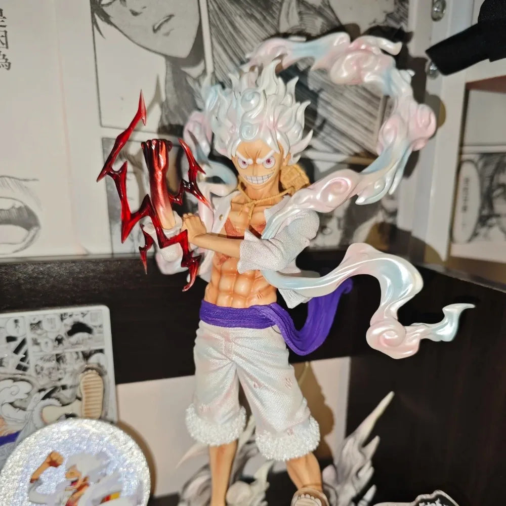 25 cm Gear 5 Luffy PVC Anime Figure Collectible Statue - AniLoot AniLoot 25 cm Gear 5 Luffy PVC Anime Figure Collectible Statue