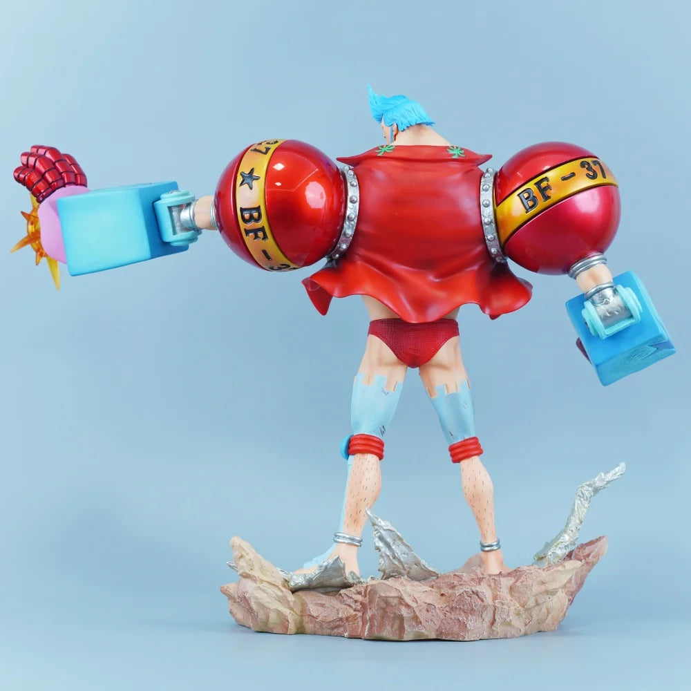 Franky Anime Figure PVC Statue 28.5 cm Collectible Model - AniLoot AniLoot Franky Anime Figure PVC Statue 28.5 cm Collectible Model