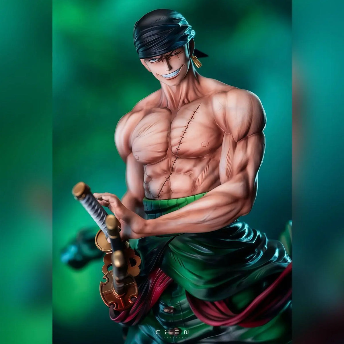 One Piece Roronoa Zoro Figure 28cm - AniLoot AniLoot One Piece Roronoa Zoro Figure 28cm