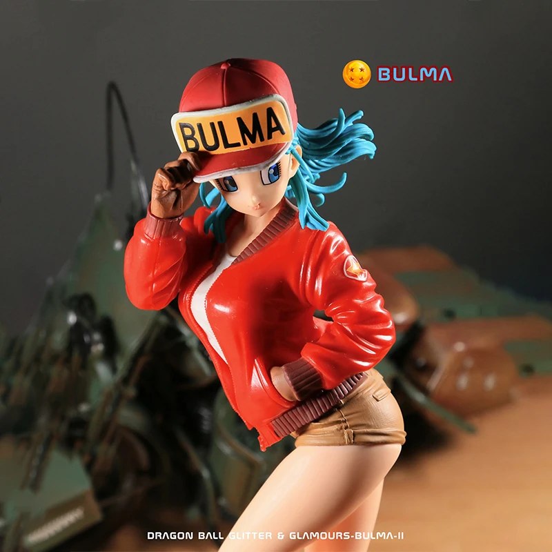 Dragon Ball Z Bulma Figure 7.87in/26cm - AniLoot AniLoot Dragon Ball Z Bulma Figure 7.87in/26cm