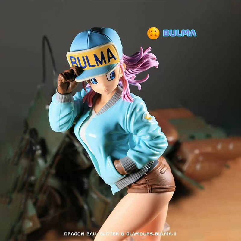 Dragon Ball Z Bulma Figure 7.87in/26cm - AniLoot AniLoot Dragon Ball Z Bulma Figure 7.87in/26cm