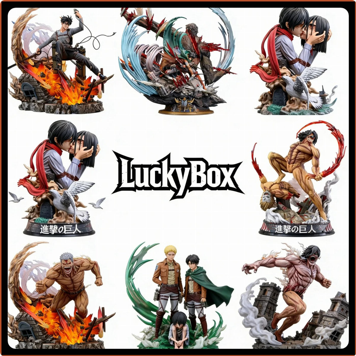 Mystrery Box Attack On Titan Edition - AniLoot AniLoot Mystrery Box Attack On Titan Edition